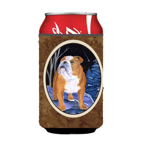 Carolines Treasures Starry Night English Bulldog Can Or bottle sleeve Hugger - SS8405CC