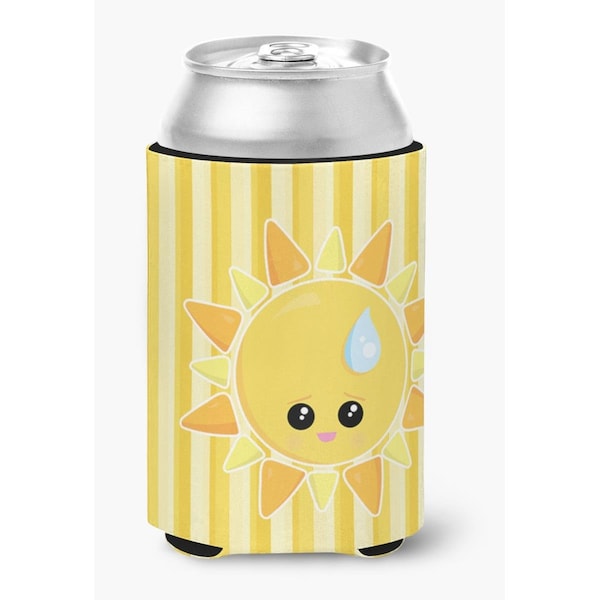 Carolines Treasures Weather Sun Sprinkle Face Can or Bottle Hugger - BB7150CC