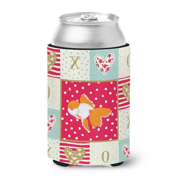 Carolines Treasures Oranda Red Cap Goldfish Love Can or Bottle Hugger - CK5475CC
