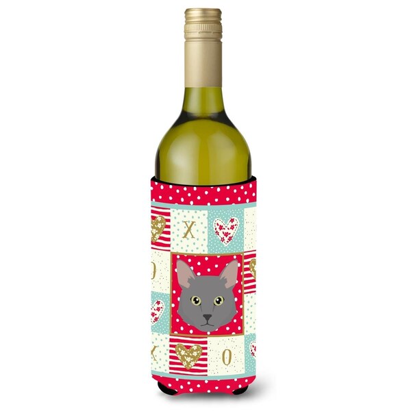 Carolines Treasures Nebelung Cat Wine Bottle Beverage Insulator Hugger - CK5136LITERK