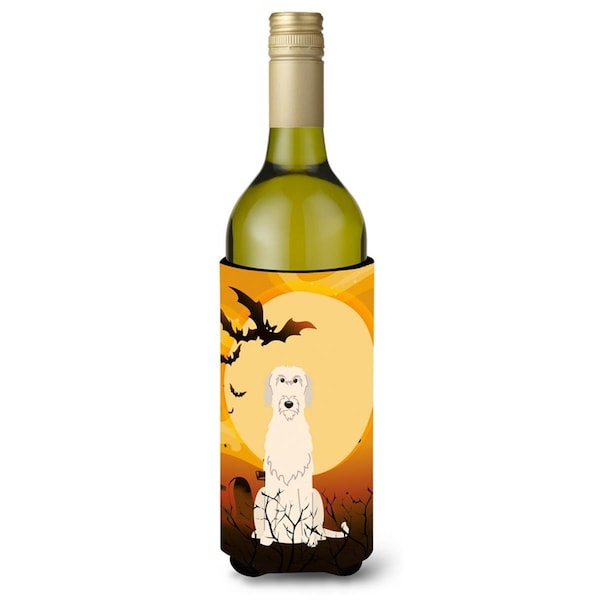 Carolines Treasures Halloween Irish Wolfhound Wine Bottle Beverge Insulator Hugger - BB4331LITERK