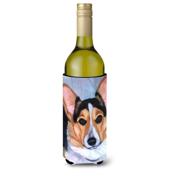 Carolines Treasures Pembroke Corgi Seriously Wine Bottle Beverage Insulator Hugger - 7369LITERK
