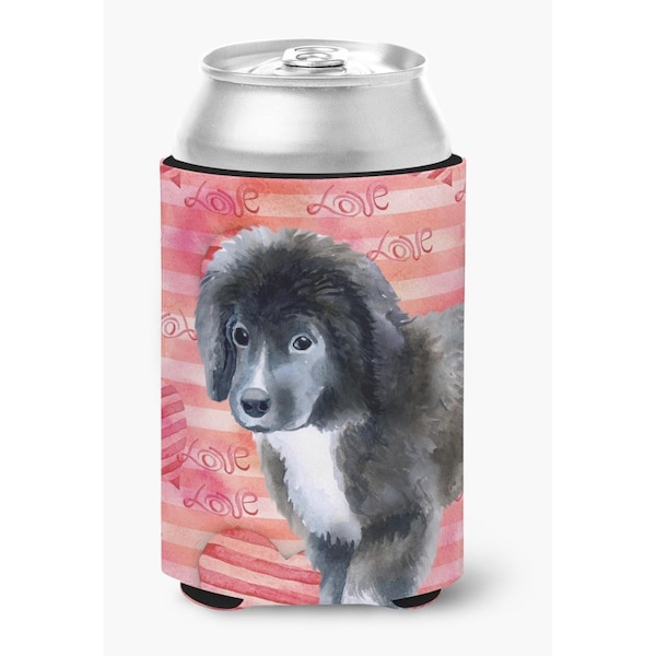Carolines Treasures Newfoundland Puppy Love Can or Bottle Hugger - BB9786CC