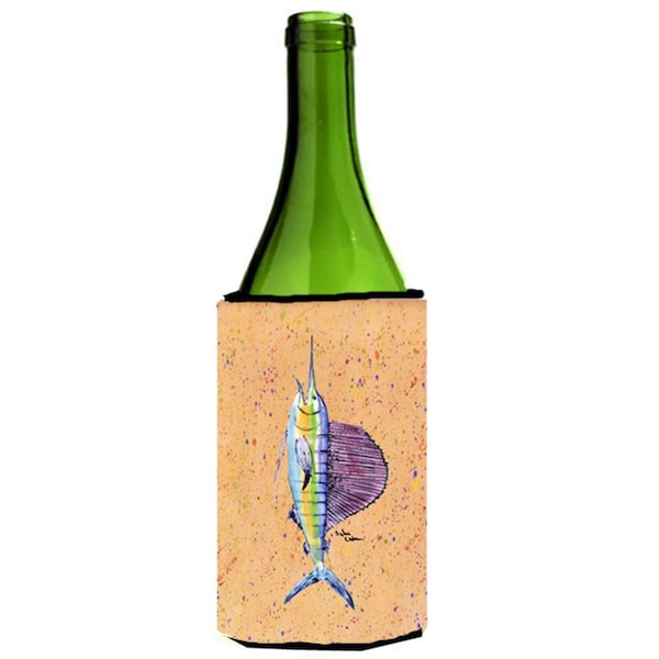 Carolines Treasures Fish Sailfish Wine Bottle   Hugger - 24 oz. - 8352LITERK