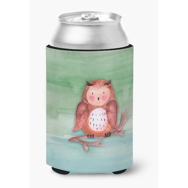 Carolines Treasures Brown Owl Watercolor Can or Bottle Hugger - BB7443CC