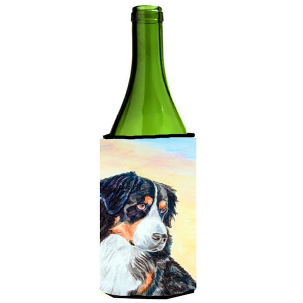Carolines Treasures Bernese Mountain Dog Wine bottle sleeve Hugger - 24 oz. - 7131LITERK