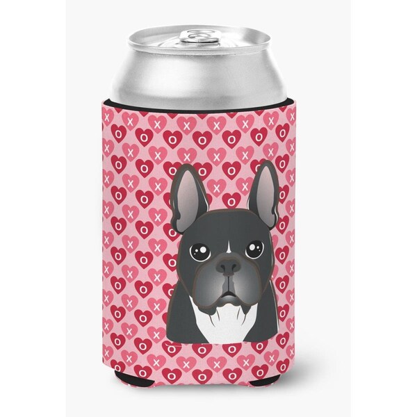Carolines Treasures French Bulldog Hearts Can or Bottle Hugger - BB5297CC