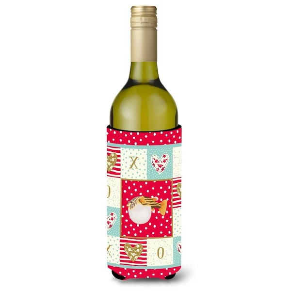 Carolines Treasures Puffer Fish Love Wine Bottle Hugger - CK5496LITERK