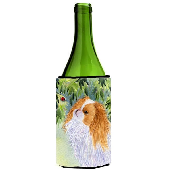 Carolines Treasures Japanese Chin Wine bottle sleeve Hugger 24 oz. - SS8260LITERK