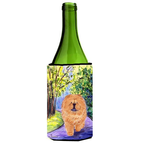 Carolines Treasures Chow Chow Wine bottle sleeve Hugger - 24 Oz. - SS7003LITERK