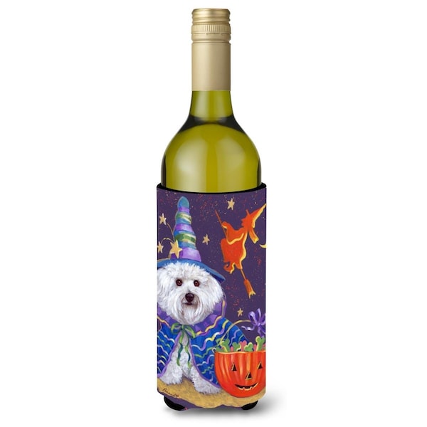 Carolines Treasures 24 oz Bichon Frise Boo Halloween Wine Bottle Hugger - PPP3020LITERK