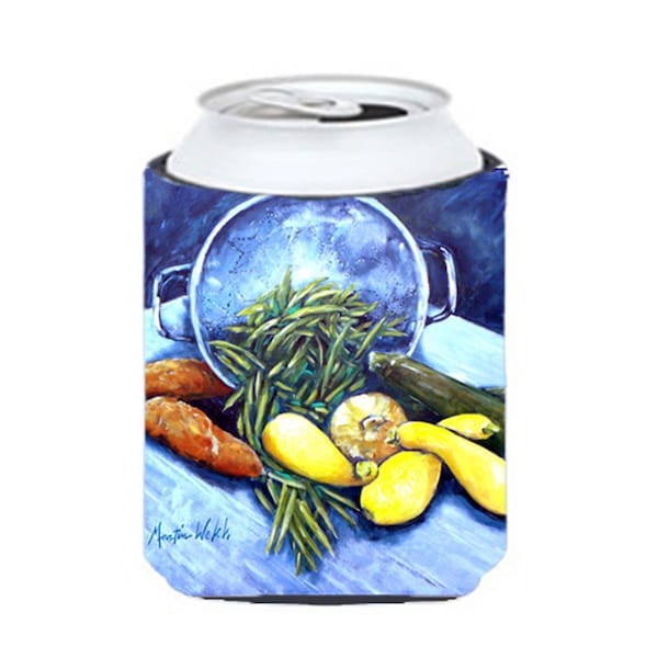 Carolines Treasures Vegetables Veg For All Can Or Bottle  Hugger - MW1075CC