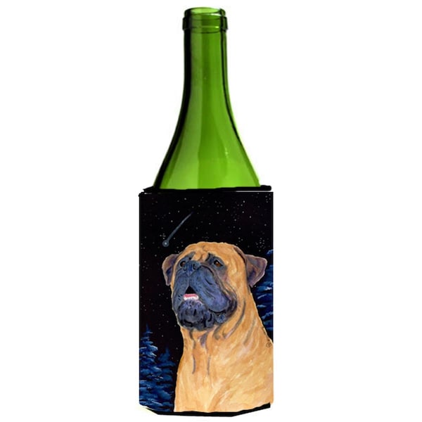 Carolines Treasures Bullmastiff Wine bottle sleeve Hugger - SS8672LITERK