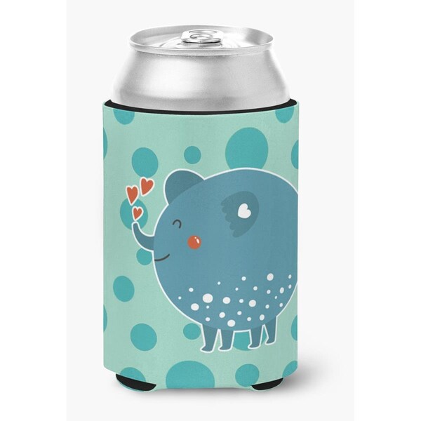 Carolines Treasures Blue Elephant Can or Bottle Hugger - BB6733CC