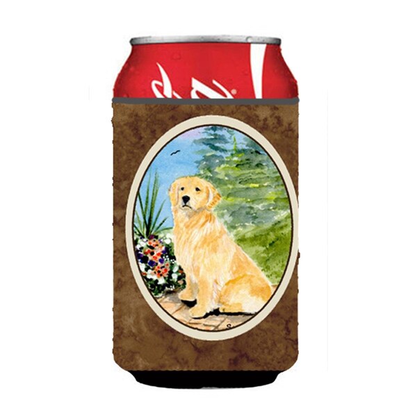Carolines Treasures Golden Retriever Can Or bottle sleeve Hugger - 12 Oz. - SS8758CC