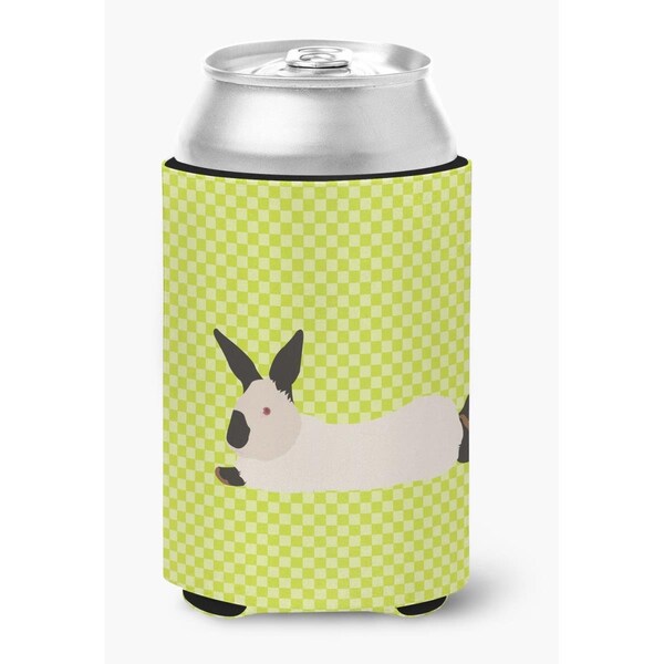 Carolines Treasures California White Rabbit Green Can or Bottle Hugger - BB7793CC