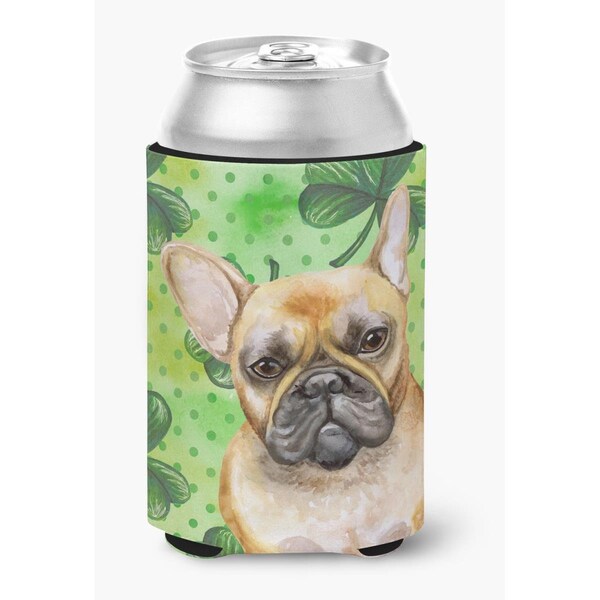Carolines Treasures French Bulldog St.Patricks Can or Bottle Hugger - BB9862CC