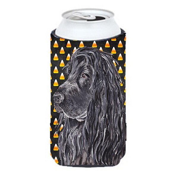 Carolines Treasures English Cocker Spaniel Halloween Candy Corn Tall Boy  Hugger - SC9527TBC