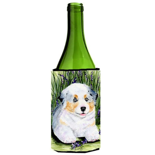Carolines Treasures Australian Shepherd Wine Bottle  Hugger - 24 oz. - SS8005LITERK