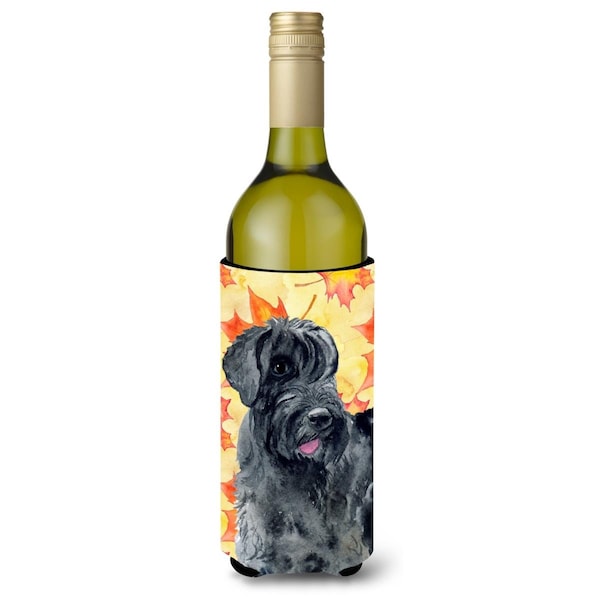 Carolines Treasures Giant Schnauzer Fall Wine Bottle Beverge Insulator Hugger - BB9921LITERK