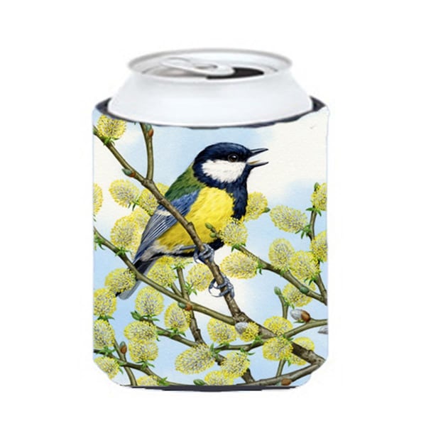 Carolines Treasures Eurasian Blue Tit by Sarah Adams Can or Bottle Hugger - ASAD0777CC