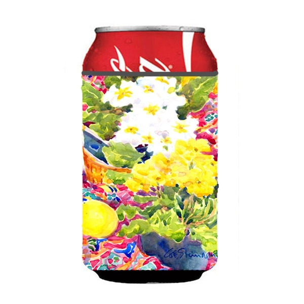 Carolines Treasures Flower - Primroses Can Or Bottle  Hugger - 12 oz. - 6062CC