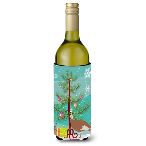 Carolines Treasures Jersey Buff Turkey Hen Christmas Wine Bottle Beverge Insulator Hugger - BB9351LITERK