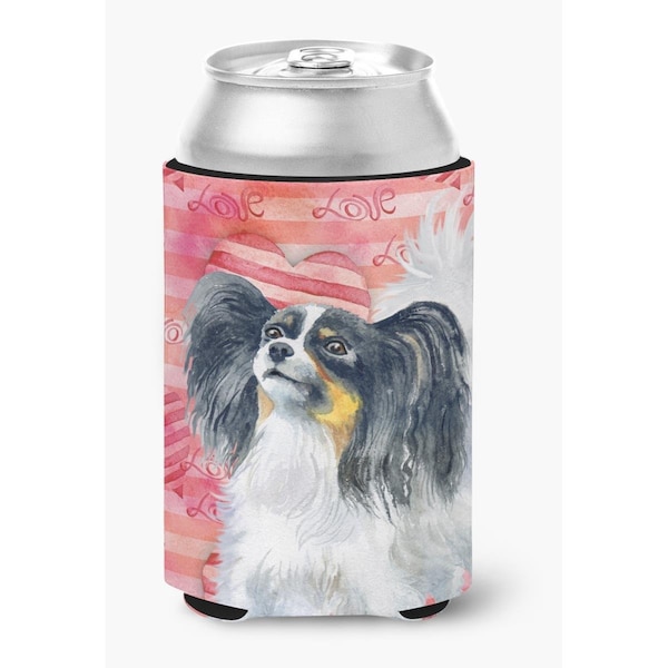 Carolines Treasures Papillon Love Can or Bottle Hugger - BB9744CC