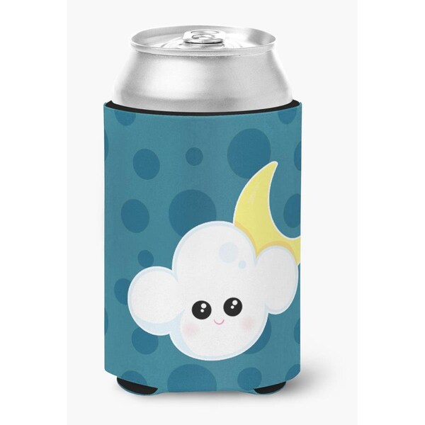 Carolines Treasures Weather Cloudy Moon Face Can or Bottle Hugger - BB7154CC