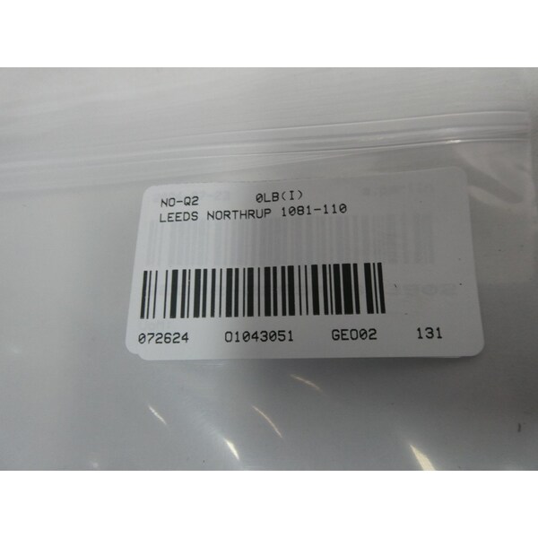 Leeds Northrup DC 8800RPM 7.2OZ-IN 24V-DC SERVO MOTOR - 1081-110