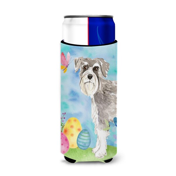 Carolines Treasures Easter Eggs Schnauzer No.1 Michelob Ultra Hugger for Slim Cans - CK1903MUK