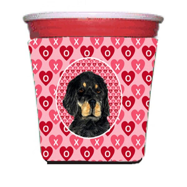 Carolines Treasures Gordon Setter Red Solo Cup bottle sleeve Hugger - SS4515RSC