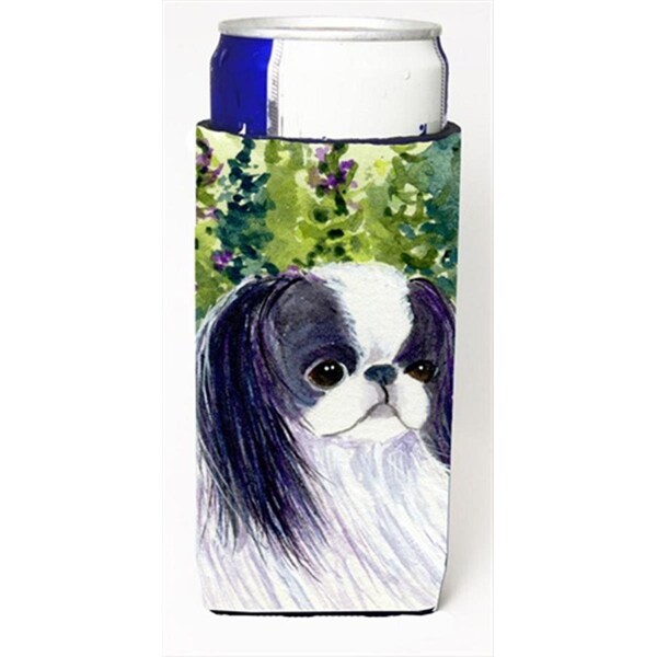 Carolines Treasures Japanese Chin Michelob Ultra bottle sleeves For Slim Cans - 12 Oz. - SS8730MUK