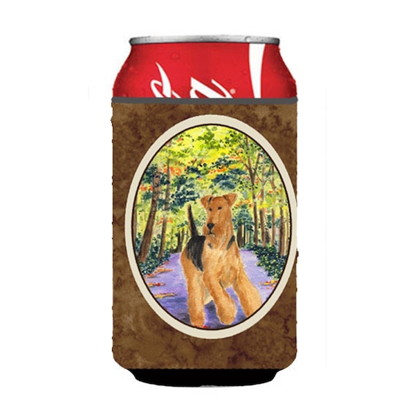Carolines Treasures Airedale Can or bottle sleeve Hugger - SS8208CC