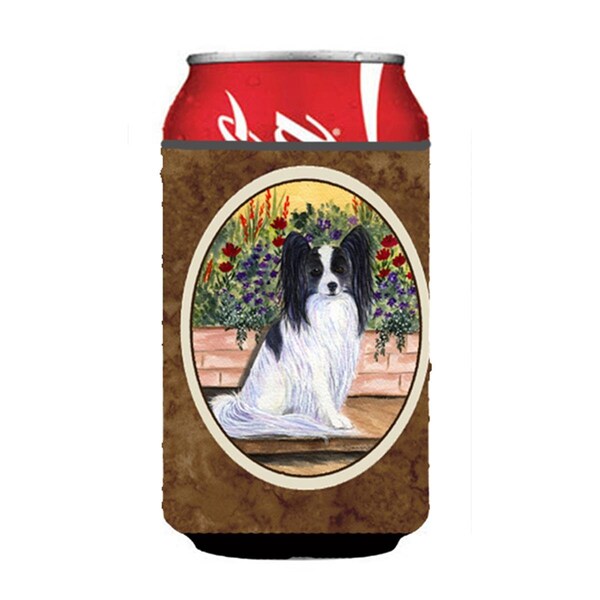 Carolines Treasures Papillon Can or bottle sleeve Hugger - SS8210CC