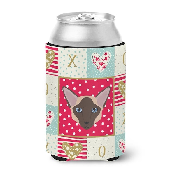 Carolines Treasures 12 oz Colorpoint Longhair Cat Love Can or Bottle Hugger - CK5104CC