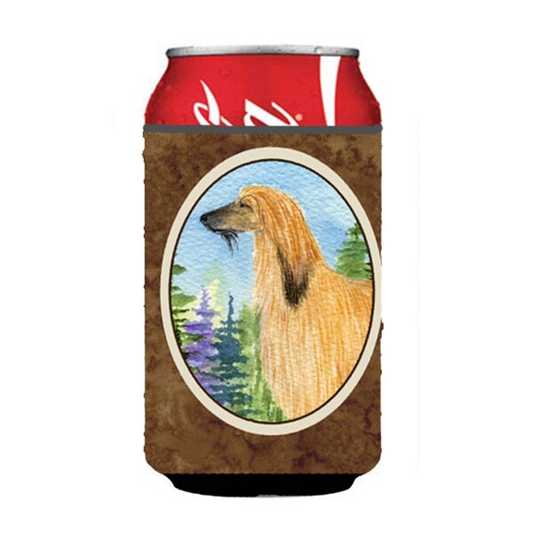 Carolines Treasures Afghan Hound Can or Bottle  Hugger - SS8220CC