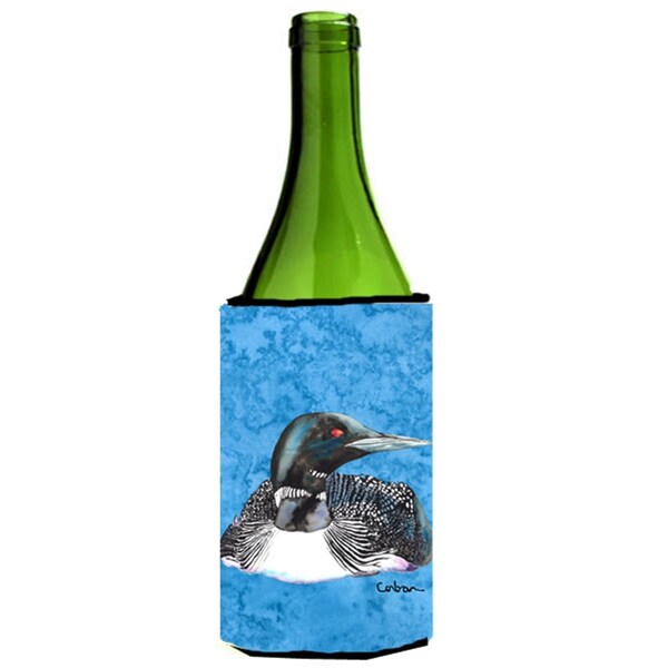 Carolines Treasures Loon Wine bottle sleeve Hugger 24 oz. - 8717LITERK