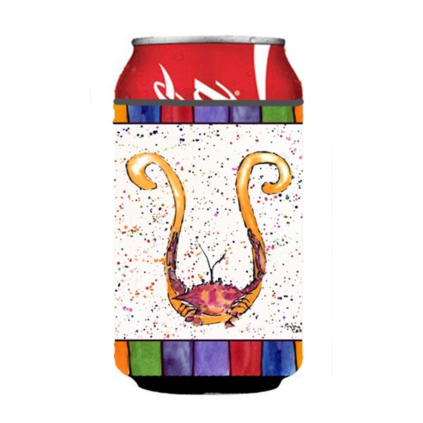 Carolines Treasures Letter U With Crab Can Or Bottle  Hugger - 8444-UCC