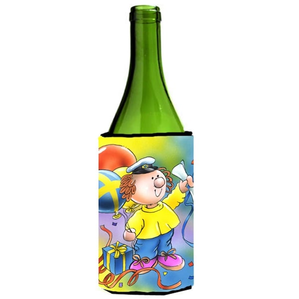 Carolines Treasures Graduation the Graduate Wine Bottle Can cooler Hugger - APH6011LITERK