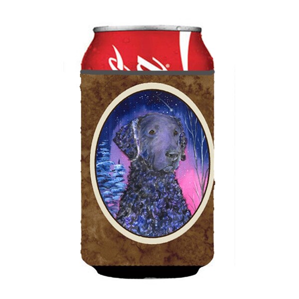 Carolines Treasures Starry Night Curly Coated Retriever Can Or bottle sleeve Hugger - 12 oz. - SS8354CC