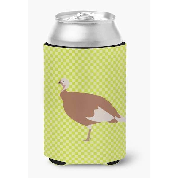 Carolines Treasures Jersey Buff Turkey Hen Green Can or Bottle Hugger - BB7810CC