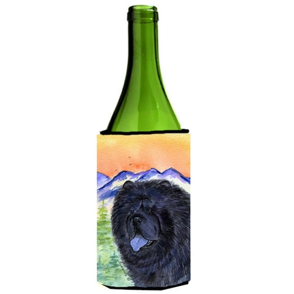 Carolines Treasures Chow Chow Wine bottle sleeve Hugger - 24 oz. - SS8191LITERK