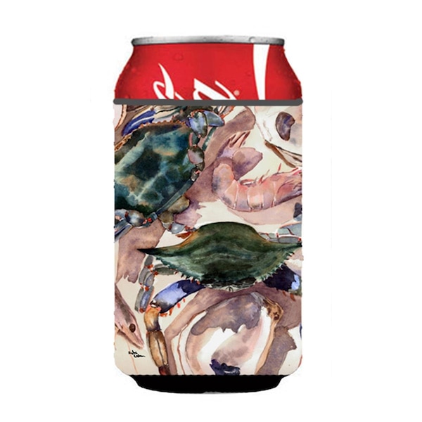 Carolines Treasures Crab Can or bottle sleeve Hugger 12 oz. - 8618CC
