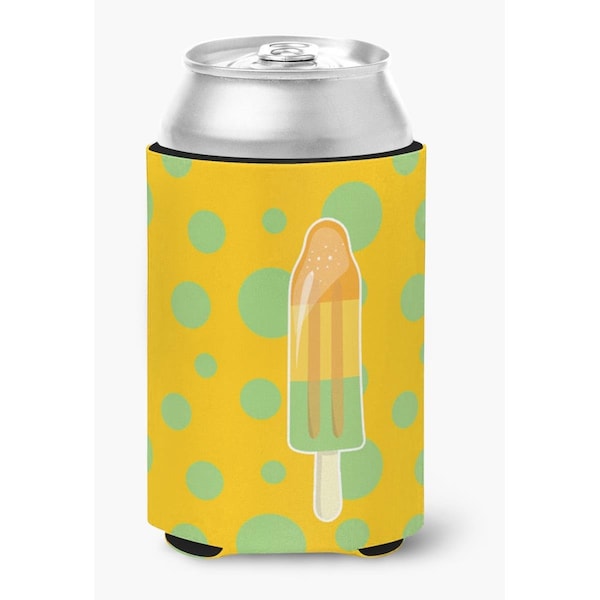 Carolines Treasures Ice Pop Popsicle Orange Green Can or Bottle Hugger - BB7064CC