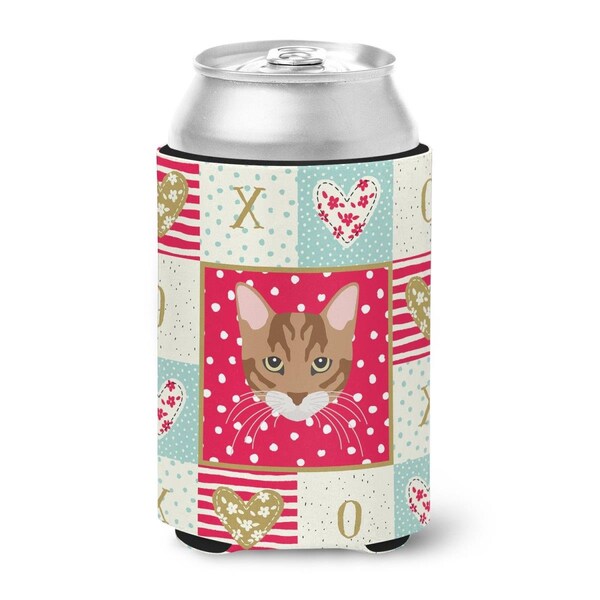 Carolines Treasures 12 oz Toyger Cat Love Can or Bottle Hugger - CK5174CC