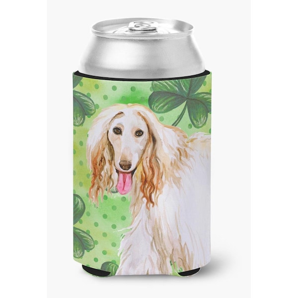 Carolines Treasures Afghan Hound St.Patricks Can or Bottle Hugger - BB9876CC