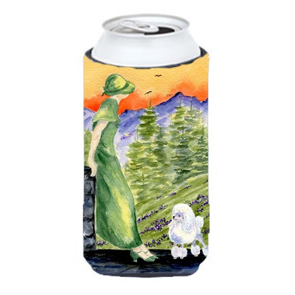 Carolines Treasures Poodle Tall Boy bottle sleeve Hugger - 22 To 24 oz. - SS8618TBC