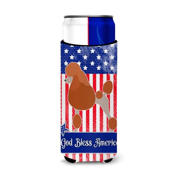 Carolines Treasures Royal Poodle American Michelob Ultra Hugger for Slim Cans - BB8392MUK