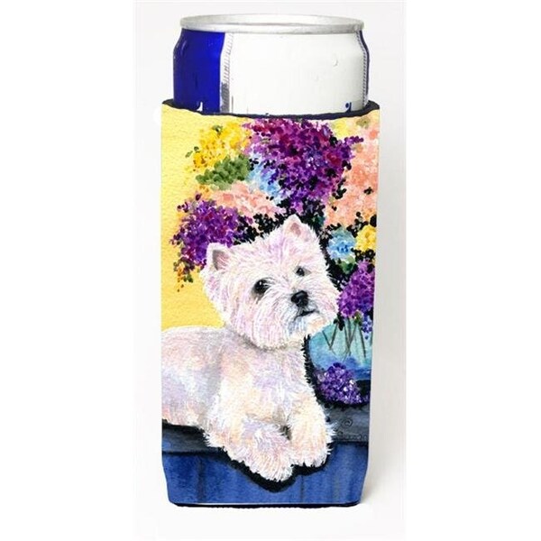 Carolines Treasures Carolines Treasures SS8291MUK Westie Michelob Ultra bottle sleeves For Slim Cans - 12 oz. - SS8291MUK
